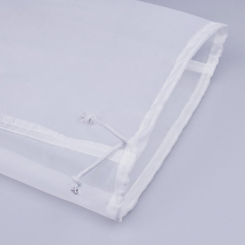 Pinfox 75 Micron Nylon Straining Bag Fine Mesh Food Strainer Filter Bags for Nut Milk, Green Juice, Cold Brew, Home Brewing (17.72" x 11.81") - Image 2